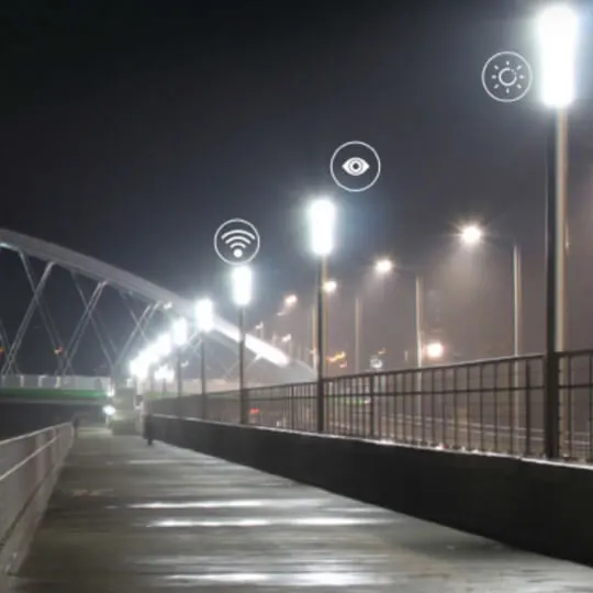 Smart City Intelligent Public Lighting by Navitech IT Oradea Bihor, Romania